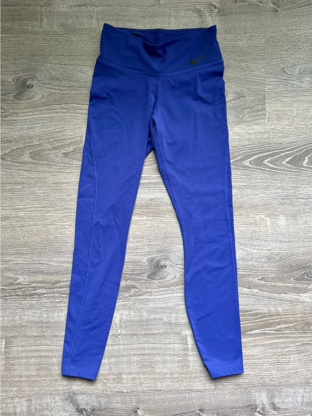 Nike Dri-FIT Women’s XS High-Waist Performance Active Leggings Purplish Blue